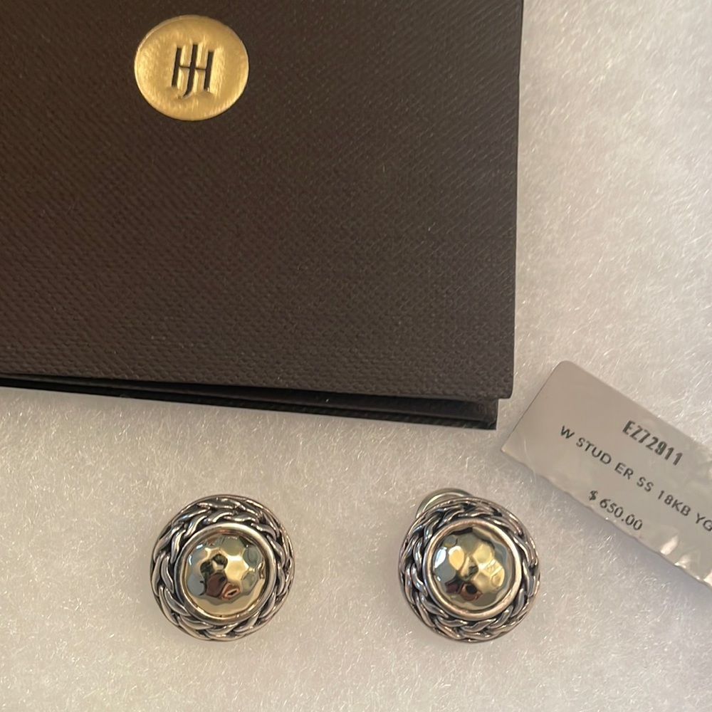 John Hardy Palu earrings 18K